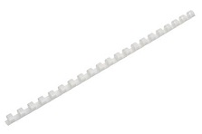 Пружины пластиковые d 8 мм (100 шт) белые