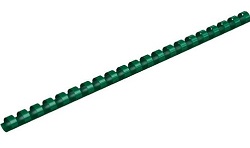 Пружины пластиковые d 8 мм (100 шт) зеленые