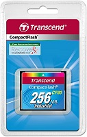Карта памяти 256MB CF Card Transcend TSN-TS256MCF80-P