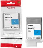 PFI-107C Картридж Canon iPF680/685/780/785(о) Cyan (130мл) 6706B001
