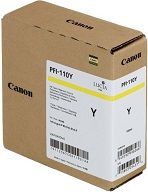 PFI-110Y Картридж Canon TX-2000/3000/4000 (о) Yellow (160мл)