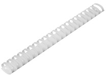 Пружины пластиковые d 32 мм (50 шт) белые